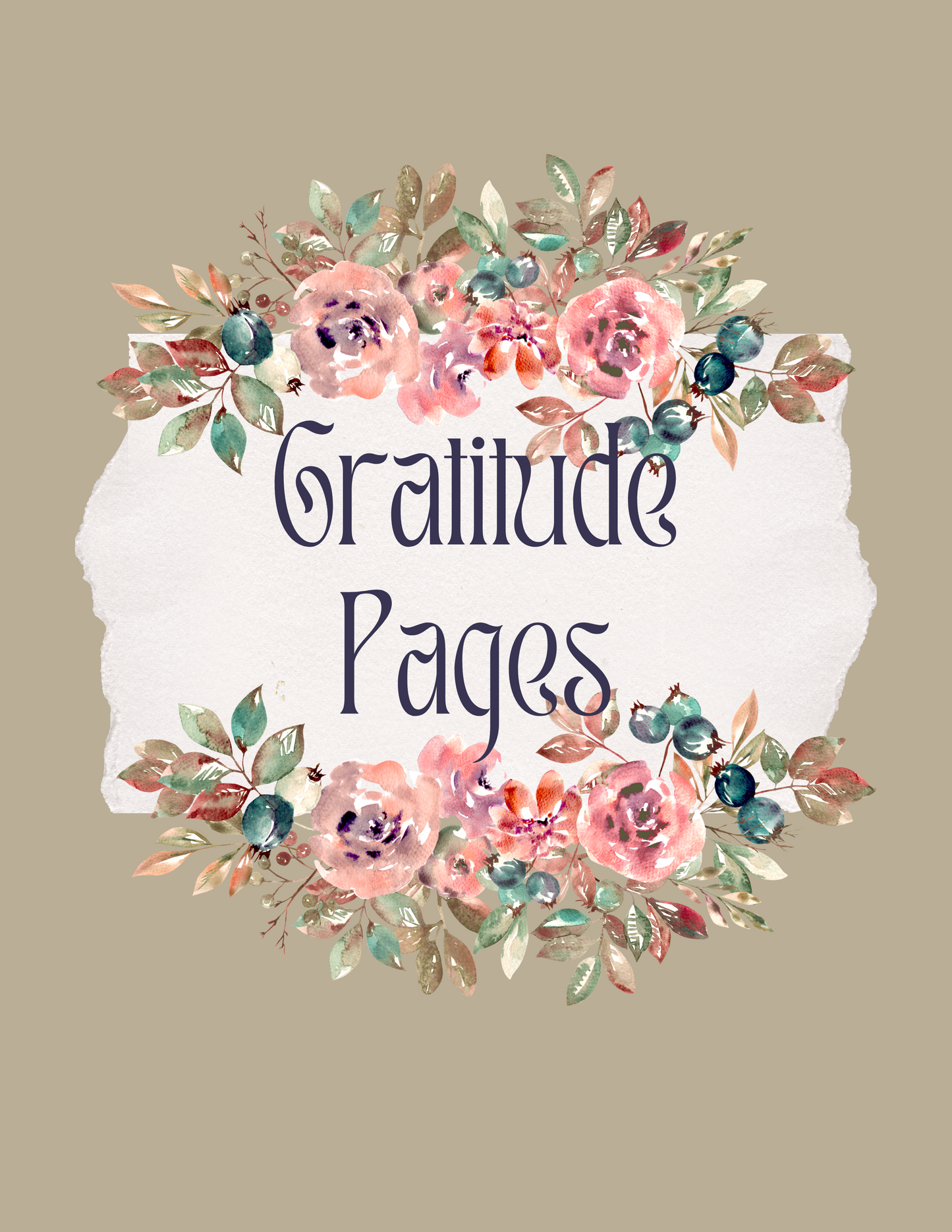 Gratitude Journal - T-Volution