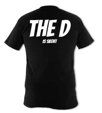 The D is silent Tee - T-Volution