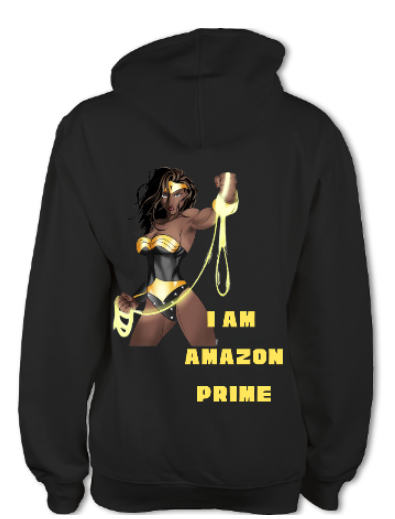 Black amazon prime hoodie