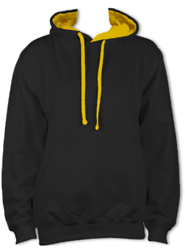 Black and gold amazon prime hoodie