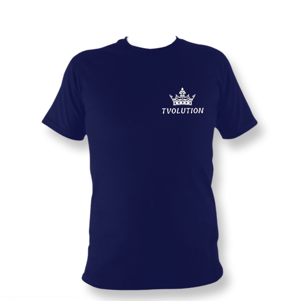 T-Volution Crowned white Tee - T-Volution