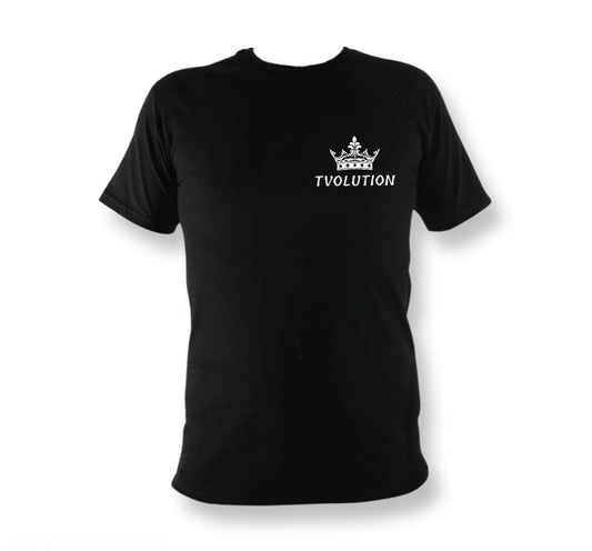 T-Volution Crowned white Tee - T-Volution